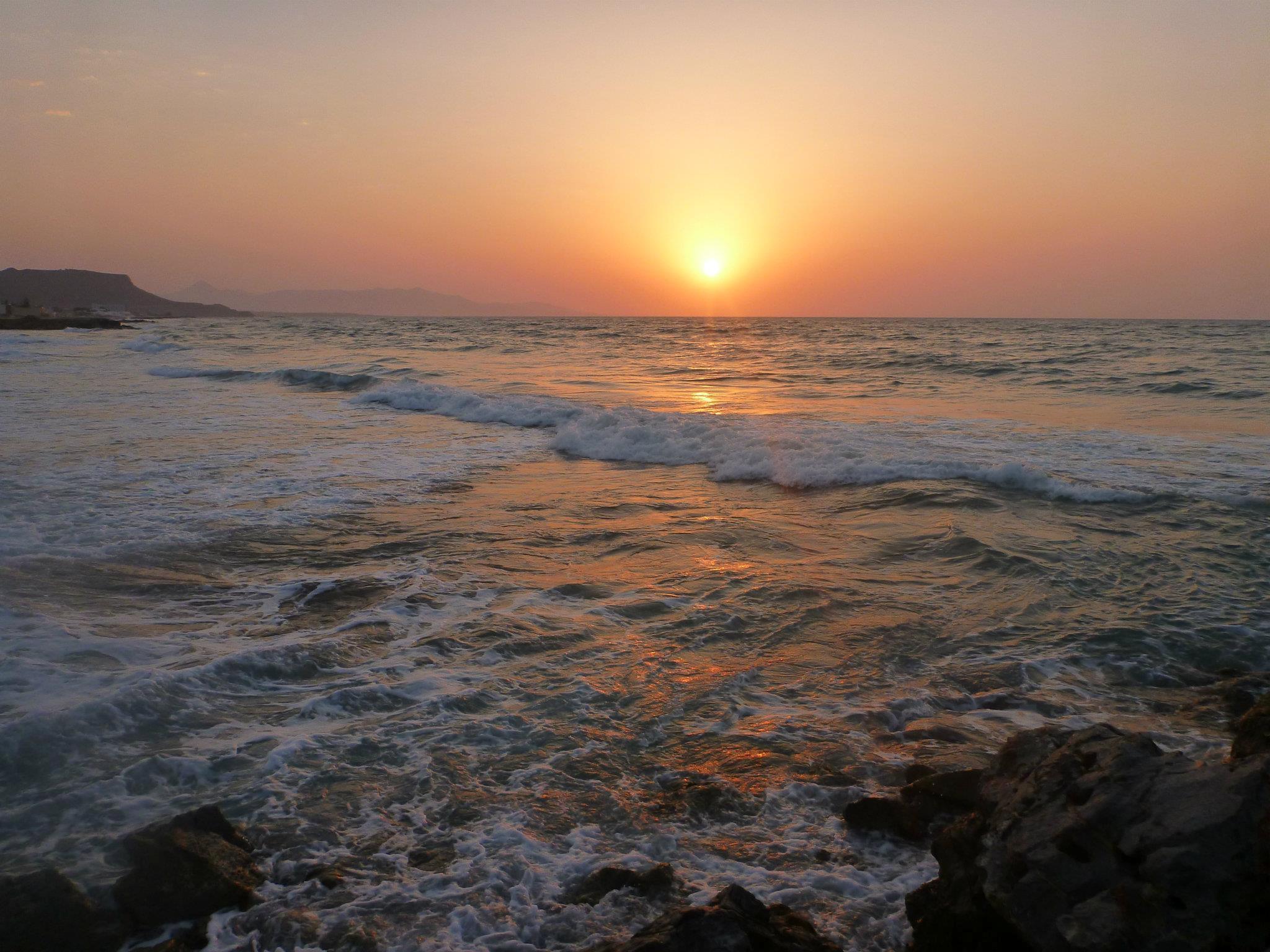 Sunset Beach Hotel Kokkini Hani Kültér fotó