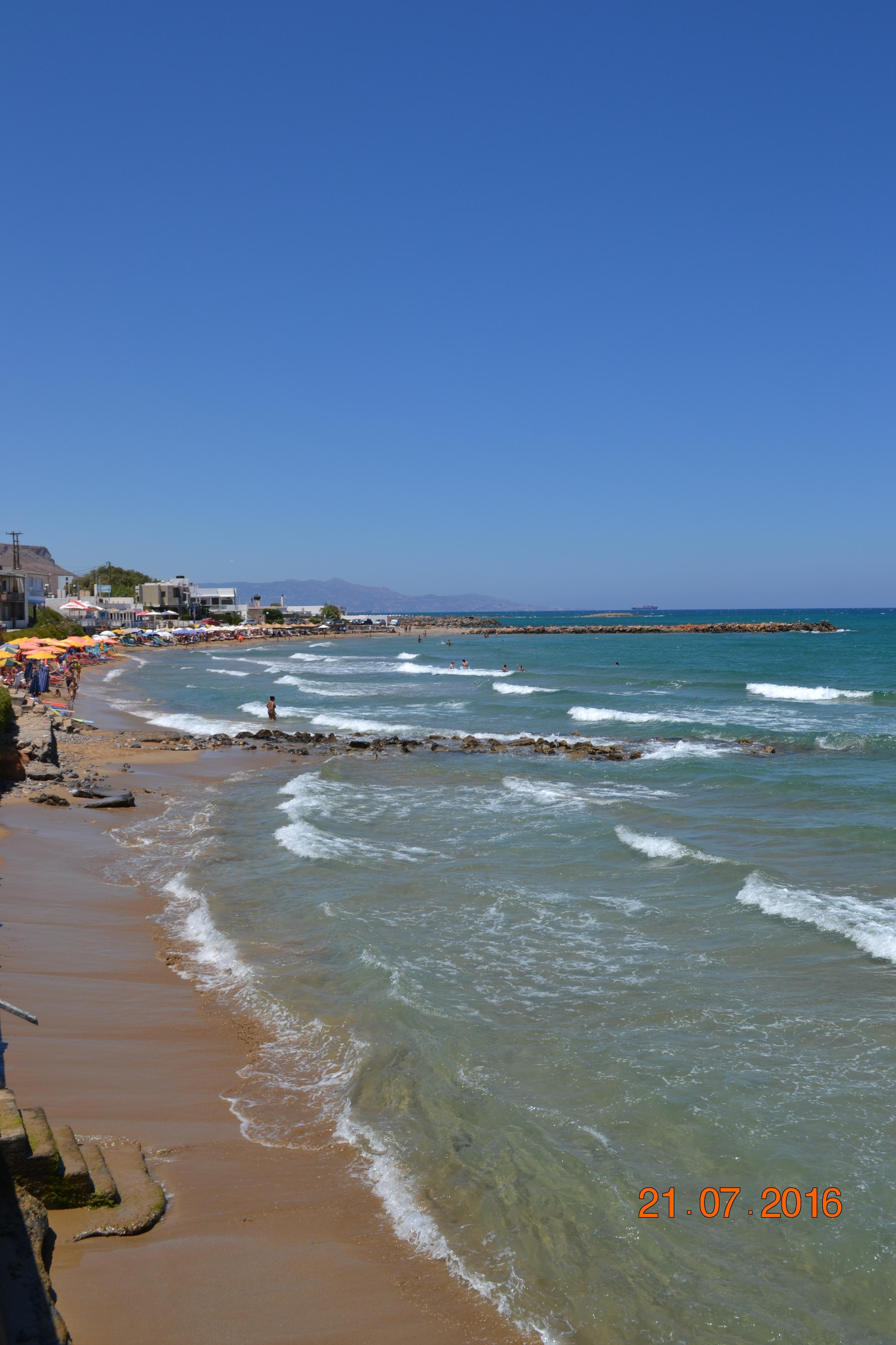 Sunset Beach Hotel Kokkini Hani Kültér fotó