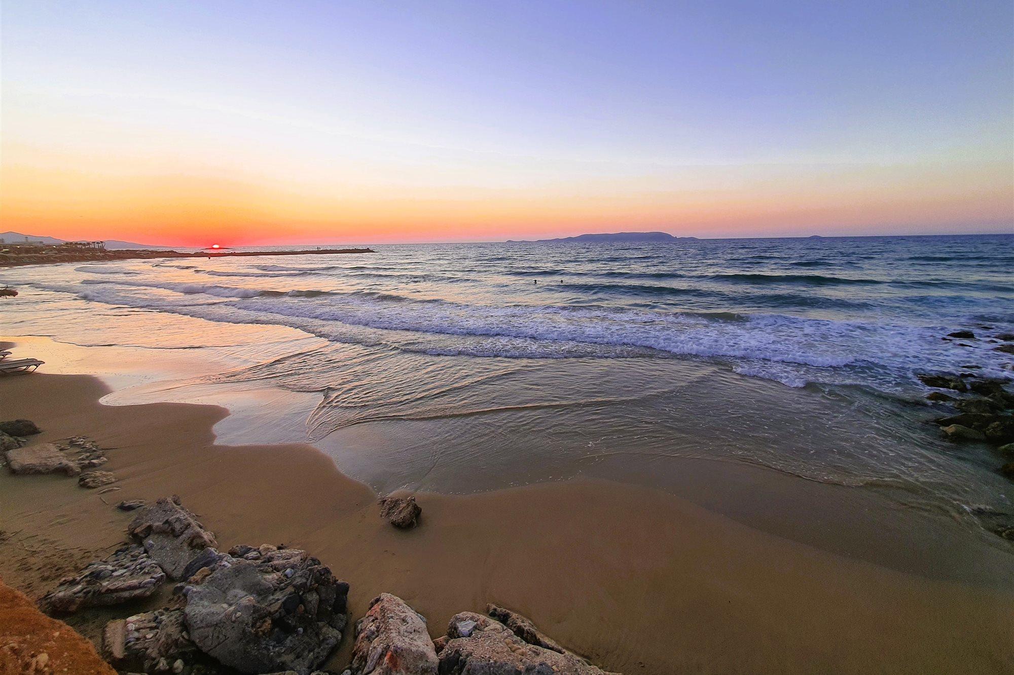 Sunset Beach Hotel Kokkini Hani Kültér fotó